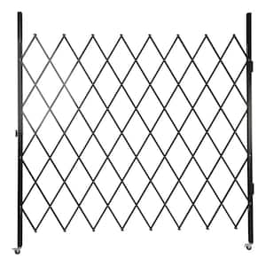 6.5 ft. Iron Aluminum Alloy Single Folding Security Gate Garden Fence