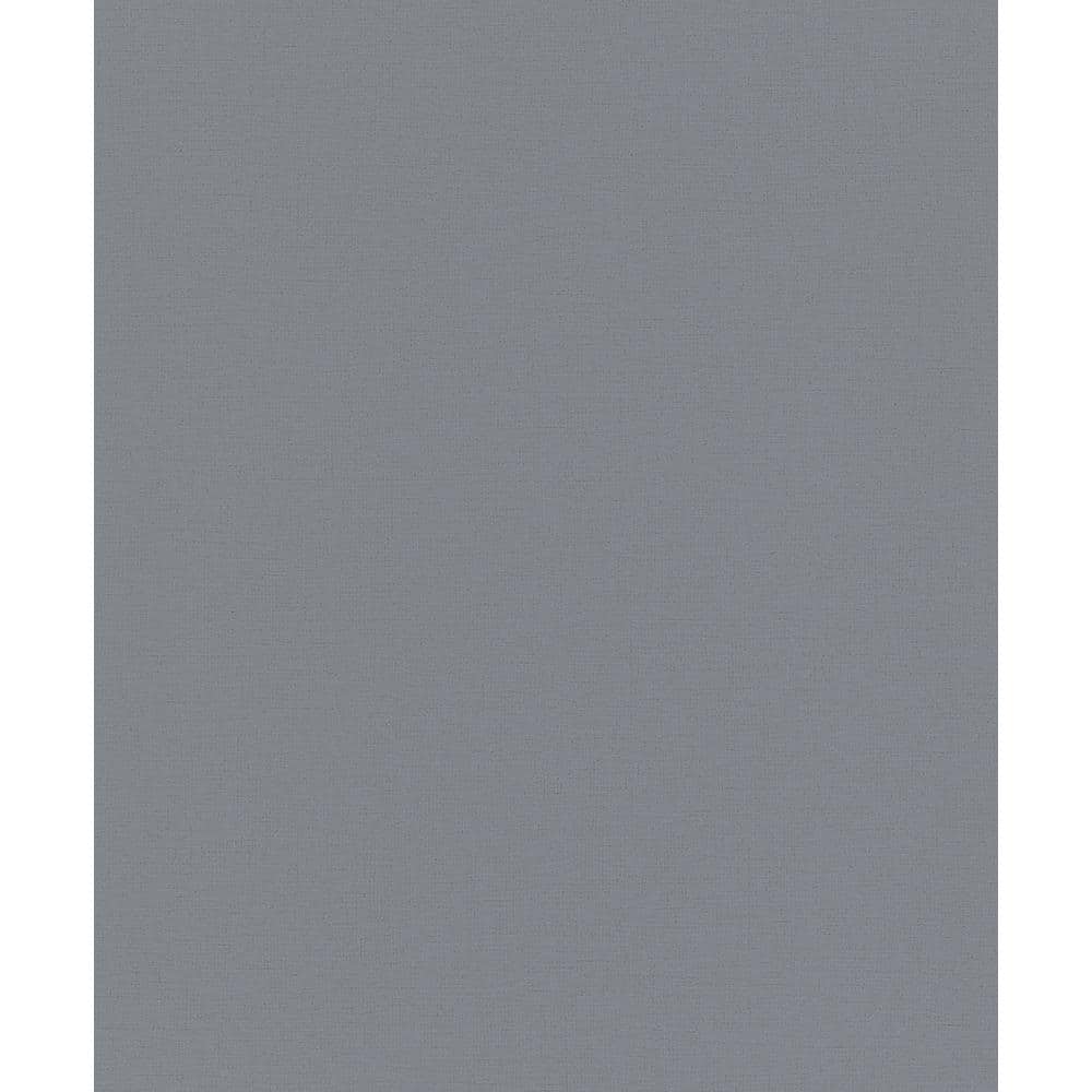 Flora Collection Grey Plain Texture Matte Finish Non-Pasted Vinyl on Non-Wo