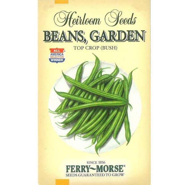 Ferry-Morse Bean Garden Bush Top Crop-Heirloom Seed