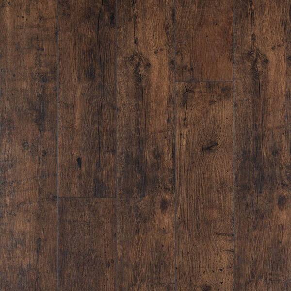Pergo XP Rustic Espresso Oak Laminate Flooring - 5 in. x 7 in. Take Home Sample