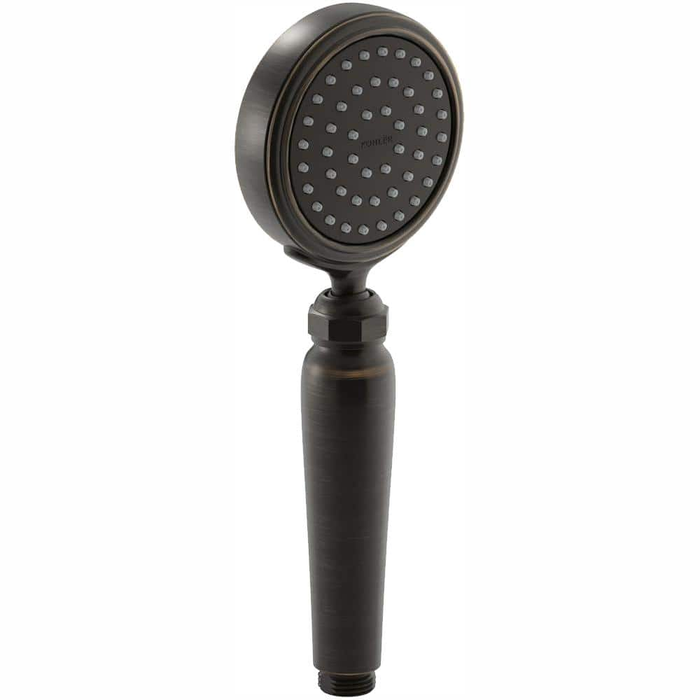 Kohler Artifacts 1 Spray 36 In Single Tub Deck Mount Handheld Shower Head In Oil Rubbed Bronze 1676