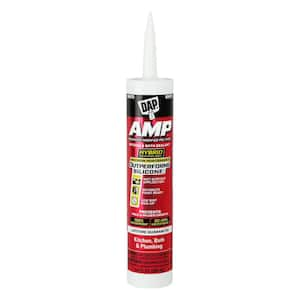 AMP Advanced Modified Polymer 9 oz. White Kitchen and Bath Sealant