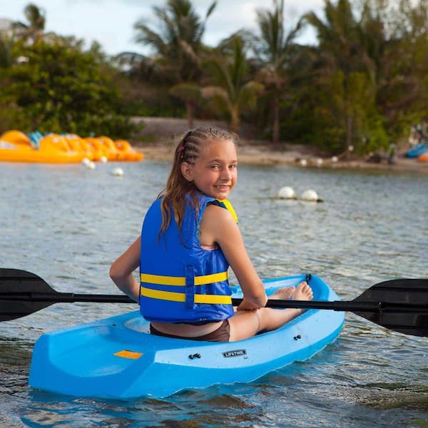 Lifetime Blue Youth Wave Kayak with Paddles 90097 - The Home Depot