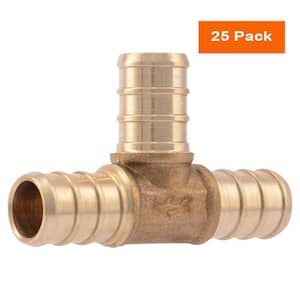 25 PZ Pex 1 Pollice X 1 Pollice Accoppiatore Dritto Barb Crimp Raccordo Ottone, Senza Piombo - Foto 11