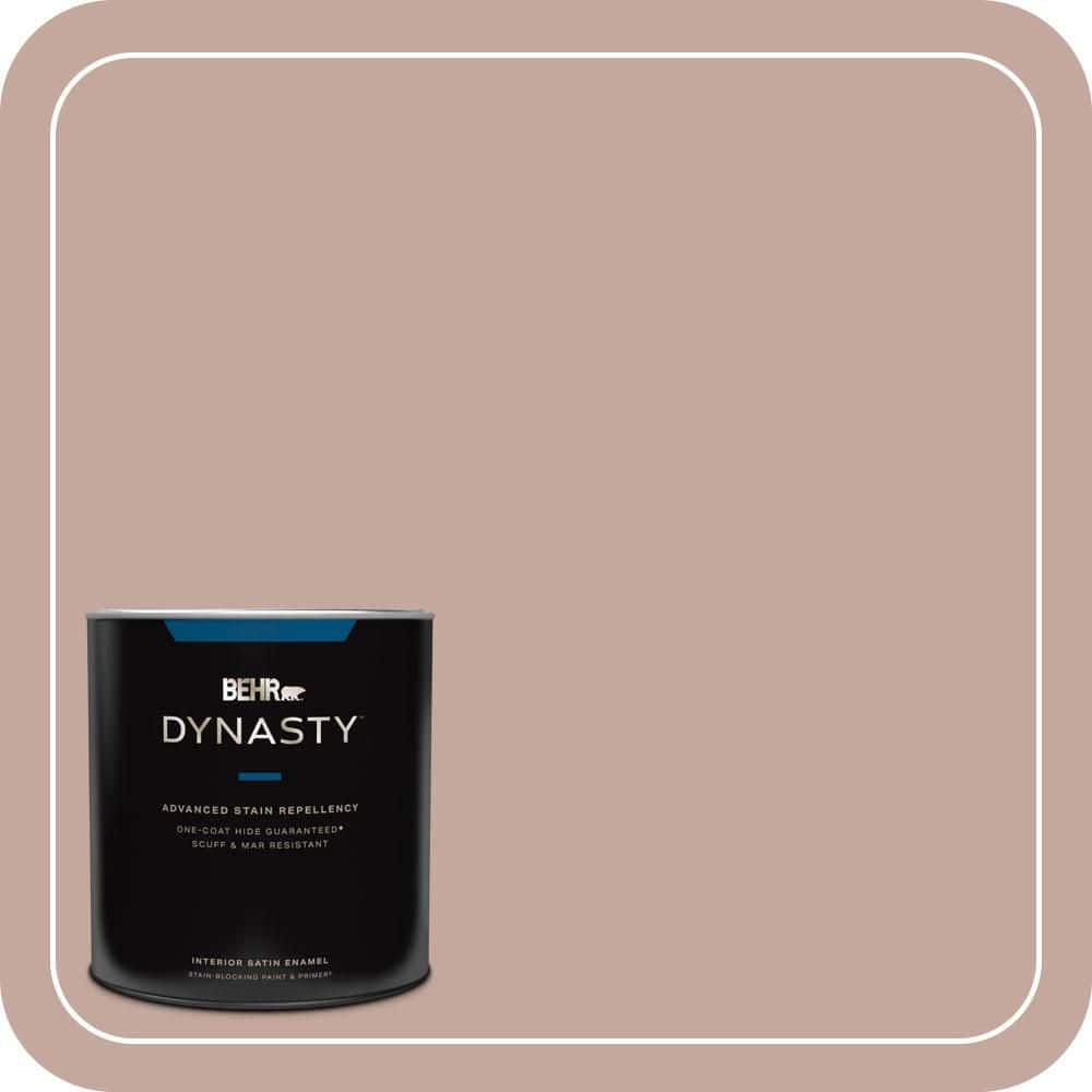 1 qt. Home Decorators Collection #HDC-NT-06 Patchwork Pink Satin Enamel Interior Stain-Blocking Paint & Primer price history on PriceWatchPro