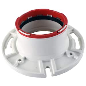 4 in. x 3 in. Connectite Closet Flange with Stop