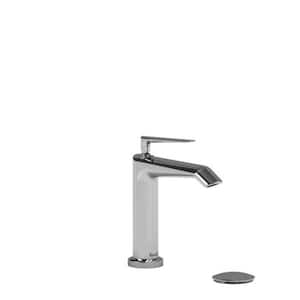 Venty Single Handle Single Hole Bathroom Faucet with Drain Kit Included in Chrome