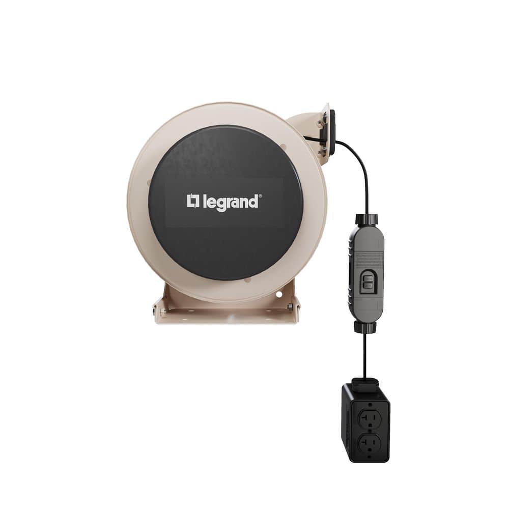 1000 Series Commercial/Industrial 35 ft. Cord 12AWG/3 Wire 20 Amp GFCI Retractable Extension Cord Reel with 4 Outlets price history on PriceWatchPro