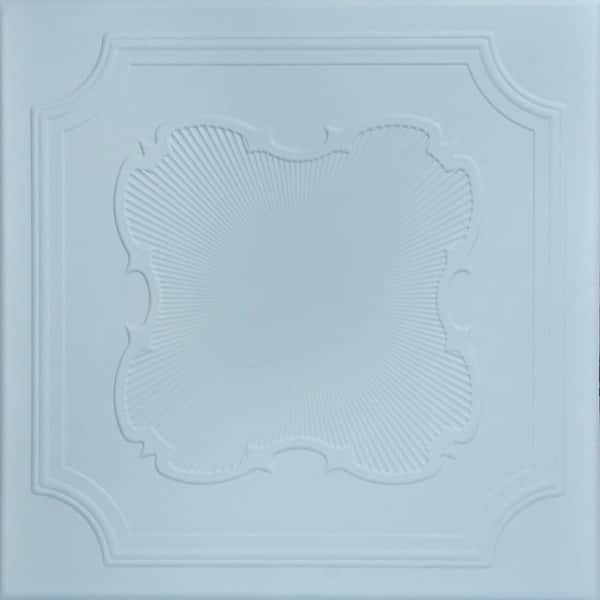 A La Maison Ceilings Coronado Breath of Fresh Air 1.6 ft. x 1.6 ft. Decorative Foam Glue Up Ceiling Tile (21.6 sq. ft./case)