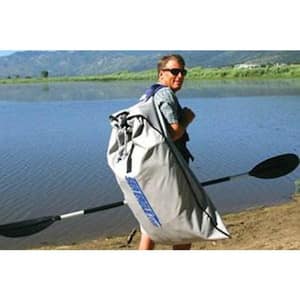 370 Professional 3-Person Inflatable Sport Kayak Canoe with Paddles