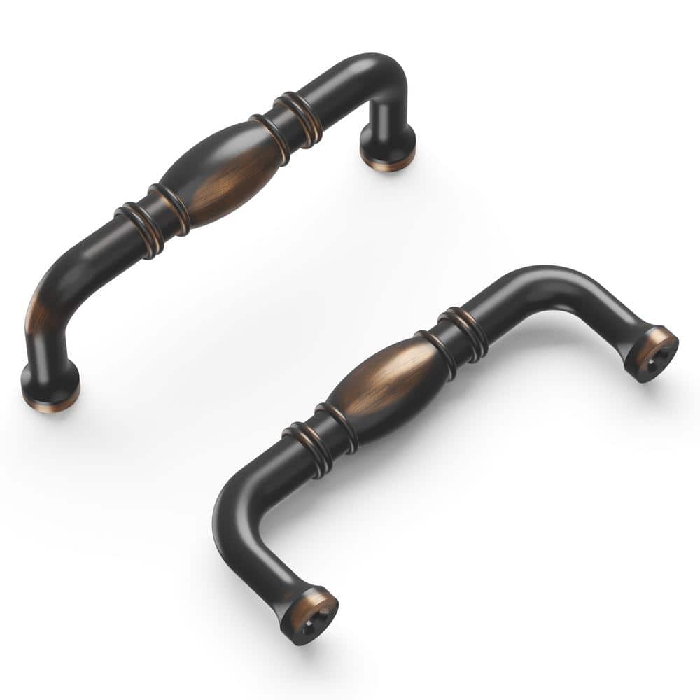 Williamsburg Collection 3 in. (76mm) Oil Rubbed Bronze Highlighted Bar Cabinet Pull (10-Pack) price history on PriceWatchPro