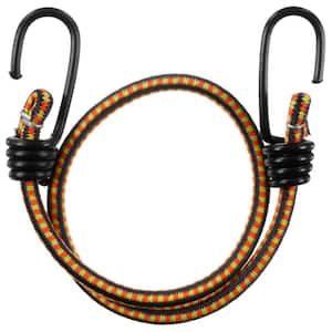 24 in. Multi-Color Bungee Cord with Coated Hooks