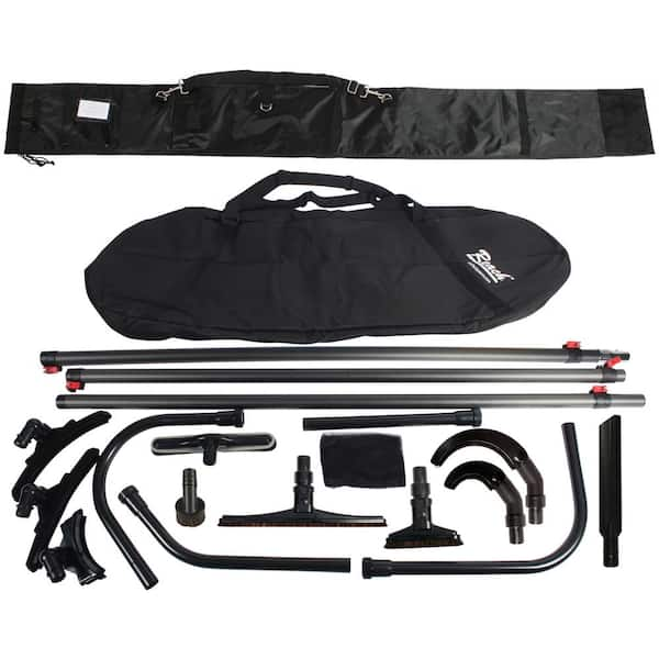 Cen-Tec 35 ft. High Reach Vacuum Attachment Kit with 3 Carbon Fiber Poles and Carry Bag