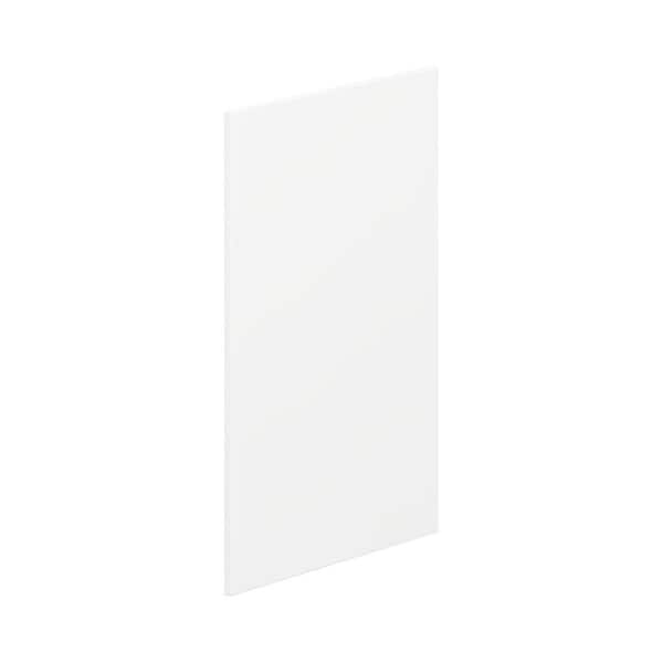 24 in. W x 34.5 in. H Base Cabinet End Panel in Bright White