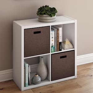 ClosetMaid 36 in. H x 36 in. W x 12 in. D White Wood Look 6-Cube Storage  Organizer 12254 - The Home Depot