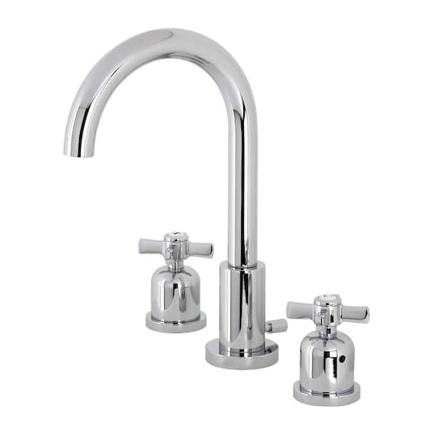Millennium 8 in. Widespread 2-Handle Bathroom Faucet in Polished Chrome