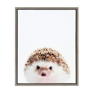 Sylvie "Hedgehog" by Amy Peterson Framed Canvas Wall Art