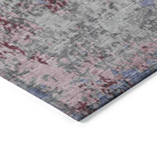 Chantille Machine Washable Indoor/Outdoor Abstract ACN1911 Blue 3 ft. x 5 ft. Accent Rug