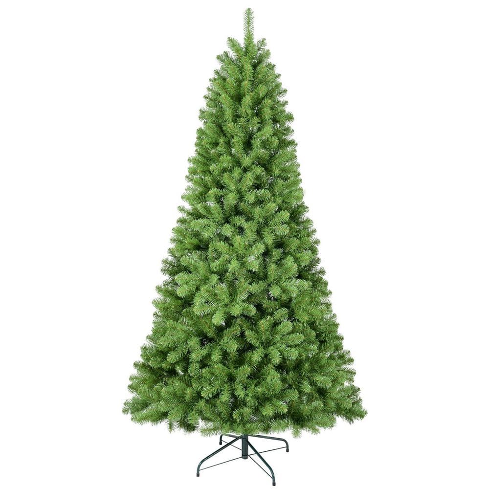 9 ft. Artificial Christmas Tree with Memory Wire 1910 Tips Easy Setup Green Xmas Tree for Indoor Christmas Decoration price history on PriceWatchPro