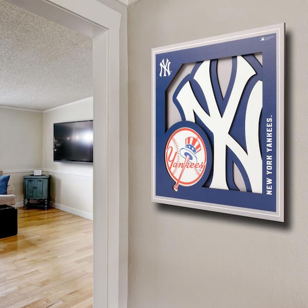 New York Yankees Man Cave Wall Decor Art- 3D Stickers Vinyl - 2 - MC01 –  Good Color Decals