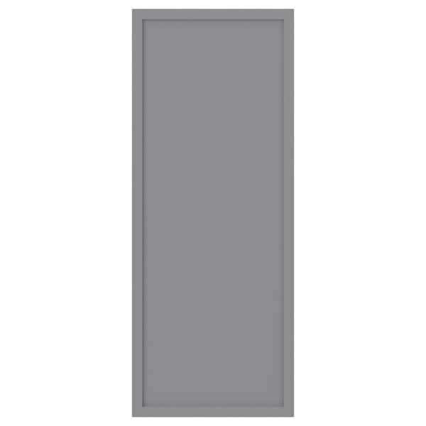 Home Decorators Collection Franklin 11.875 in. W x 0.75 in. D x 30 in. H Wall Matching End Panel in Veiled Gray