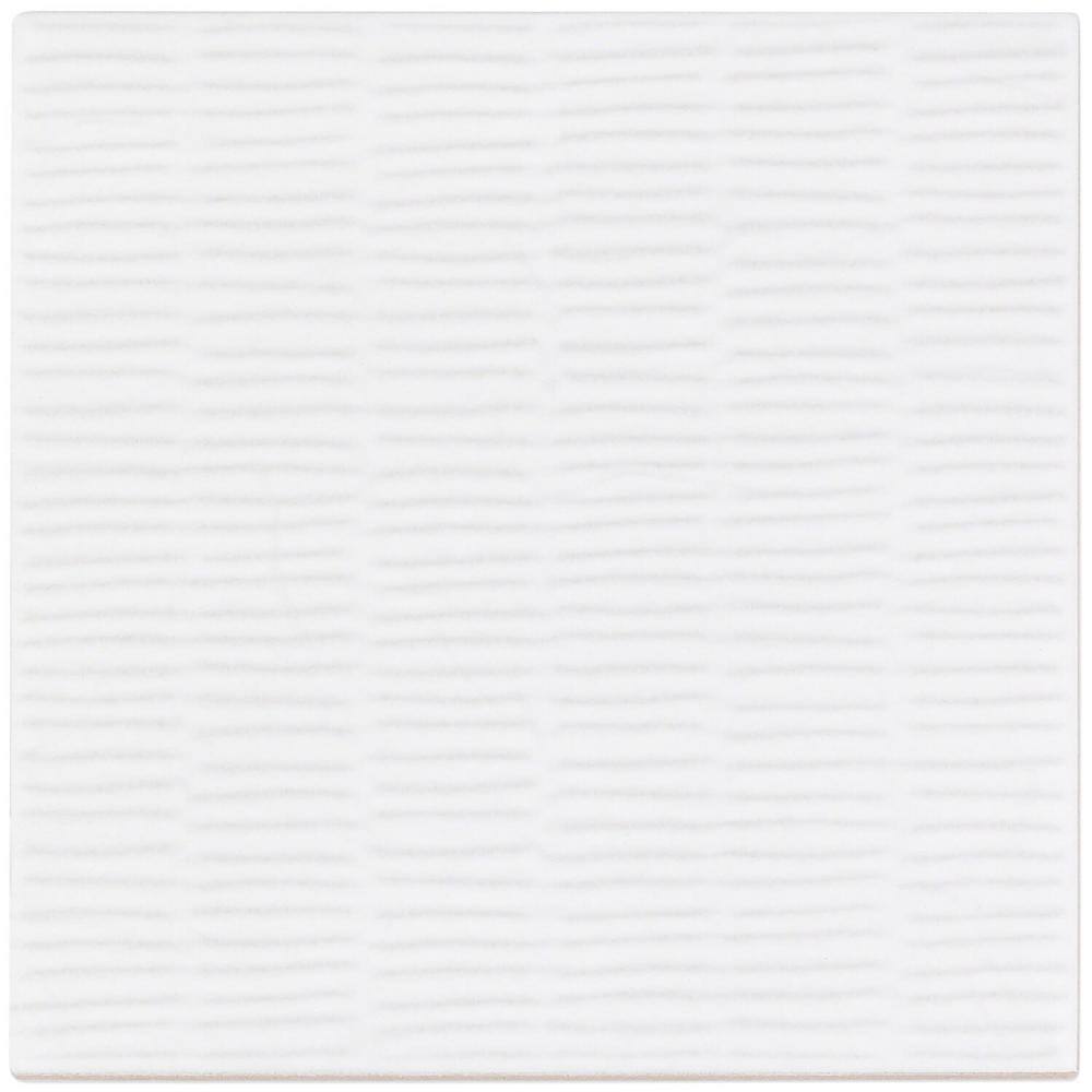 Eldorado White 6x6 Matte Porcelain Wall and Floor Tile