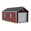 Best Barns Sierra 12 ft. x 20 ft. Wood Garage Kit with Sturdy Built ...