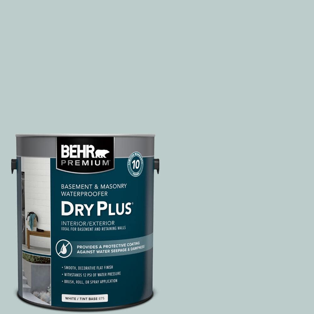 1 gal. #BW-45 Salt River Flat Interior/Exterior Dry Plus Basement & Masonry
