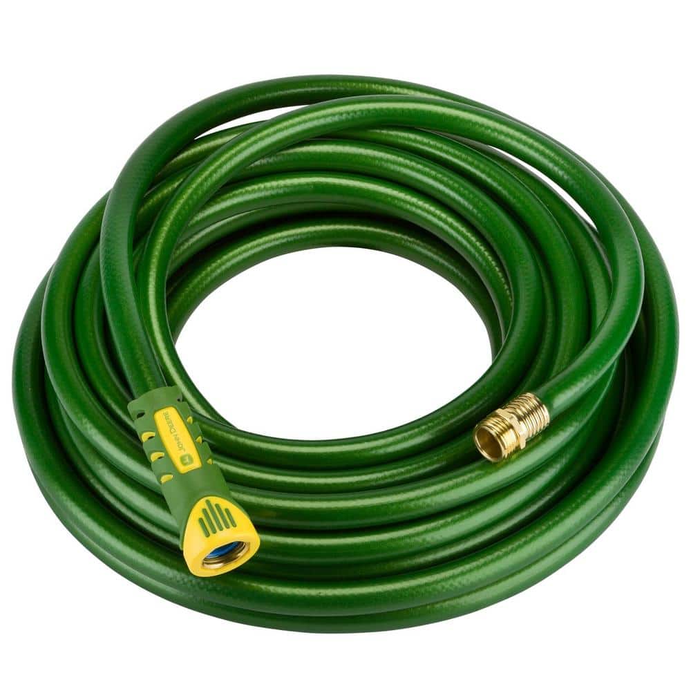 Green 50 ft Heavy-Duty Kink-Free Garden Hose