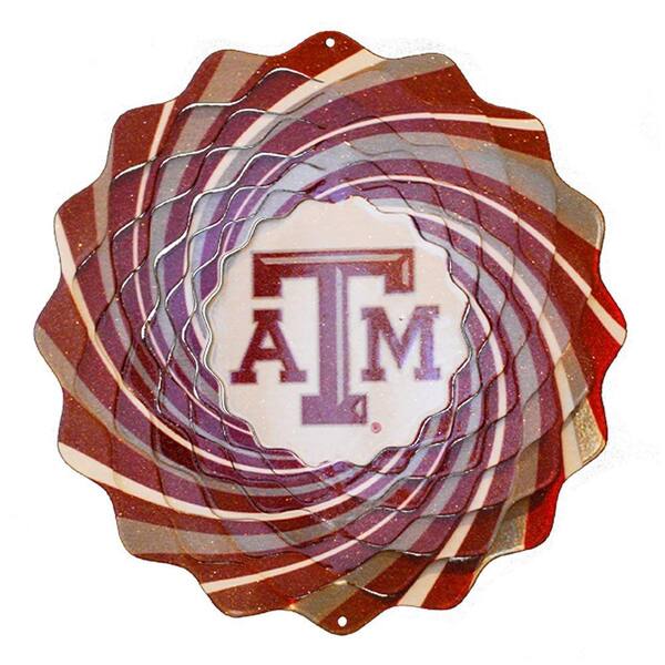 Iron Stop 10 in. Texas A&M University Collegiate Wind Spinner