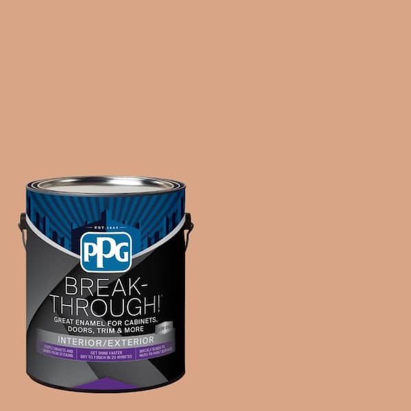 Break-Through! 1 gal. PPG1070-4 Clay Fire Semi-Gloss Door, Trim & Cabinet Paint