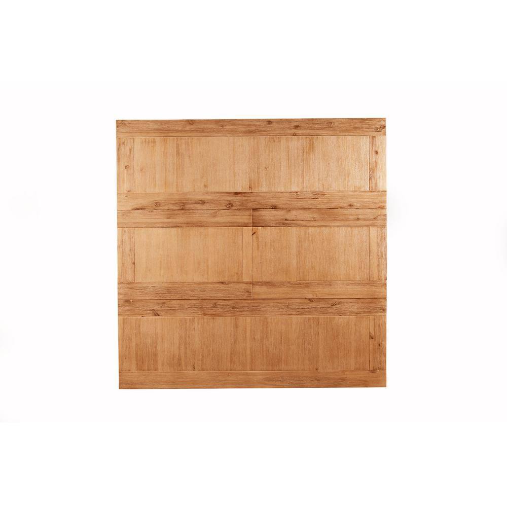Transitional Aspen 54'' Brown Wood Extendable Counter Pub Table