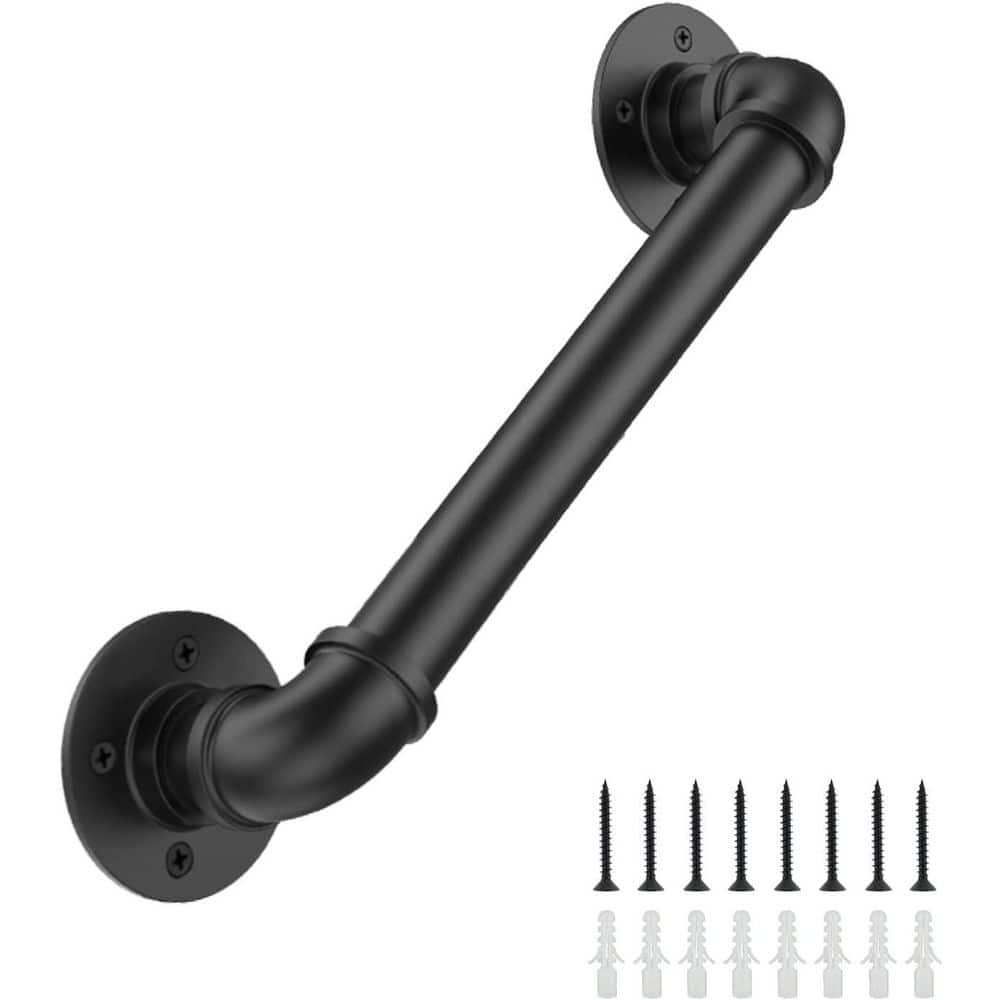 2 ft. Stainless Steel Stair Railing Wall Mount Handrail Vintage Pipe Black Deck Handrail for Indoor Outdoor Stairs Porch price history on PriceWatchPro