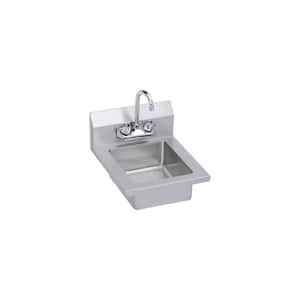 14in. Single Basin 1 Bowl 18 Gauge  Stainless Steel  and
