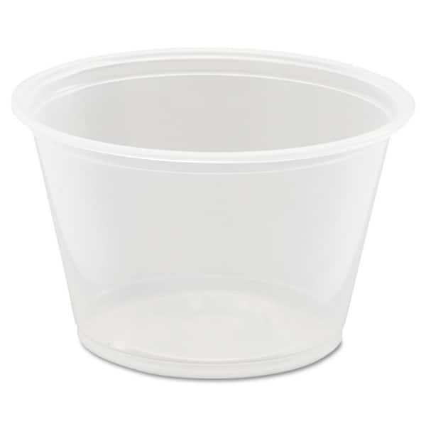 Dart Conex Complements Clear 4 oz. Disposable Polypropylene Plastic Cups (2500 Per Case)
