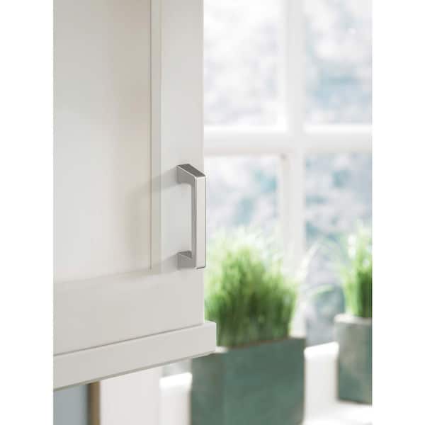 Halston 3 in. (76mm) Satin Nickel Arch Cabinet Pull