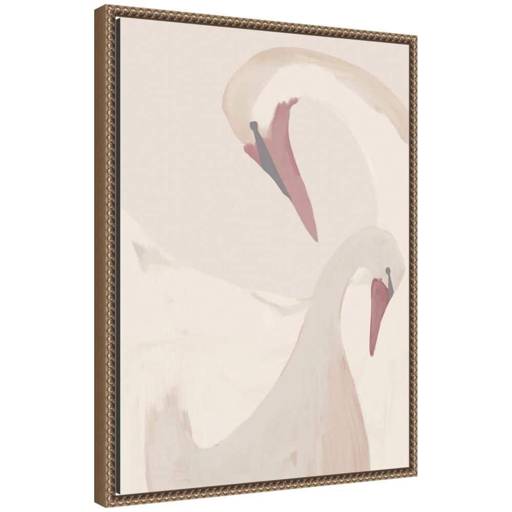 "Sylvie ""Swans Swimming"" by Alicia Abla Framed Art Print 24 in. x 18 in." price history on PriceWatchPro