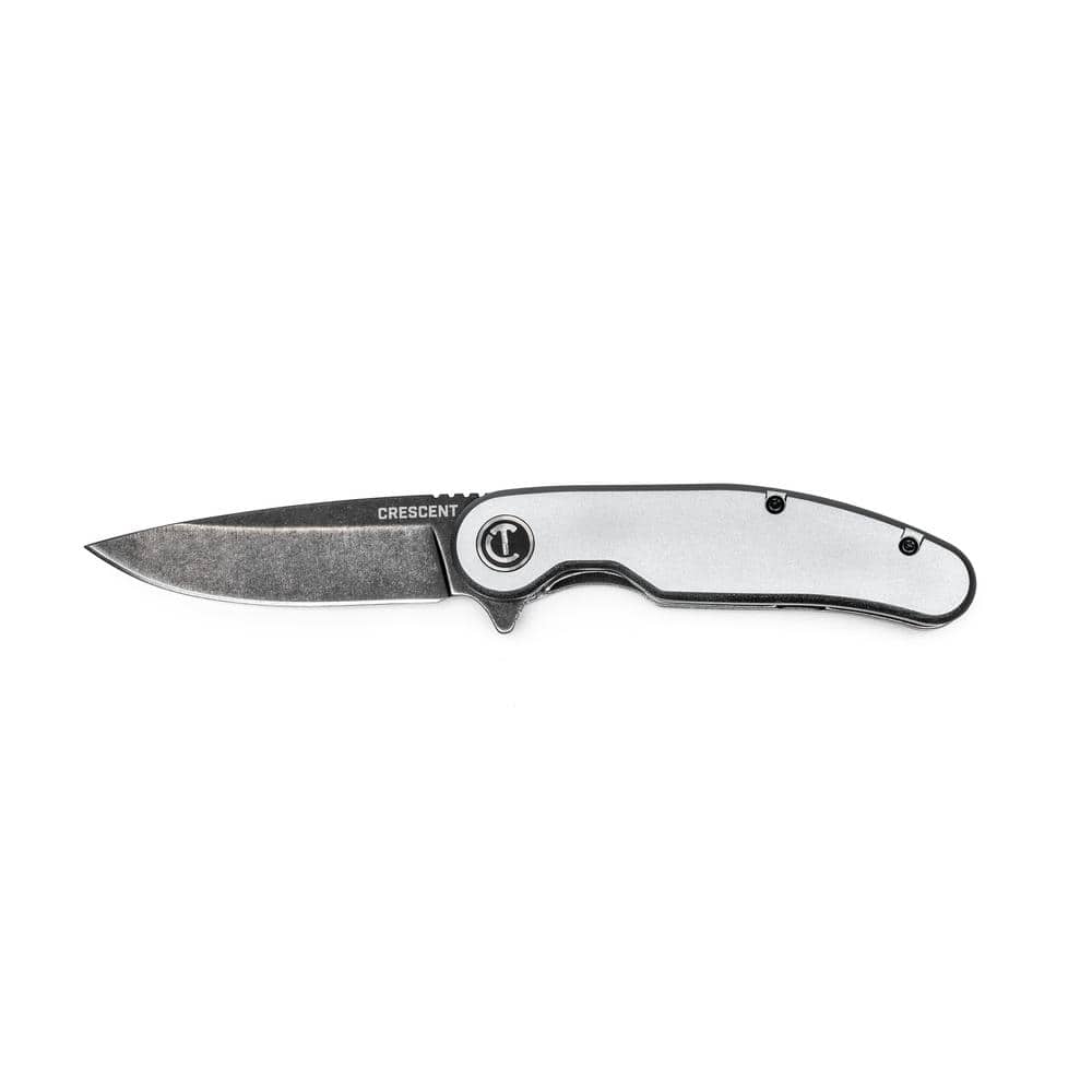 Crescent Tradesman 3.25 in. Aluminum Handle Pocket Knife CPK325A