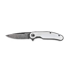 Tradesman 3.25 in. Aluminum Handle Pocket Knife