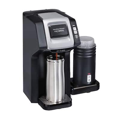 INSTANT 40 oz. Solo Single Cup Gray Drip Coffee Maker with Water Tank  Capacity 140-6018-01 - The Home Depot