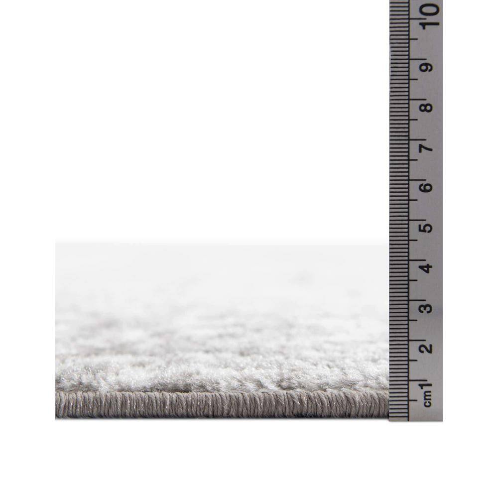 Sofia Grand Light Gray Rectangular Indoor Area Rug