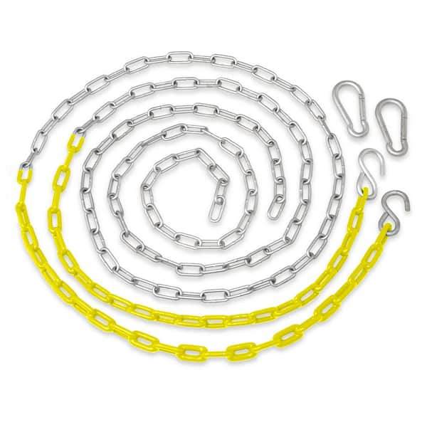 SWINGAN Machrus Swingan Vinyl Coated Chain Set of 2 Yellow Chains Only