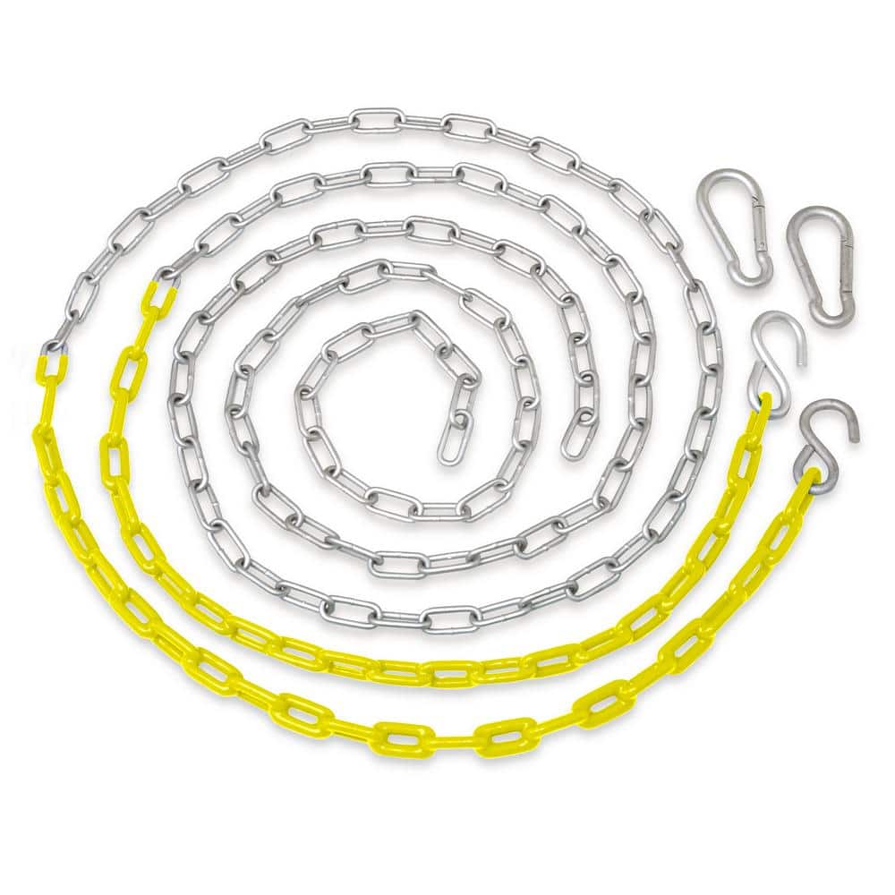 SWINGAN Machrus Swingan Vinyl Coated Chain Set of 2 Yellow