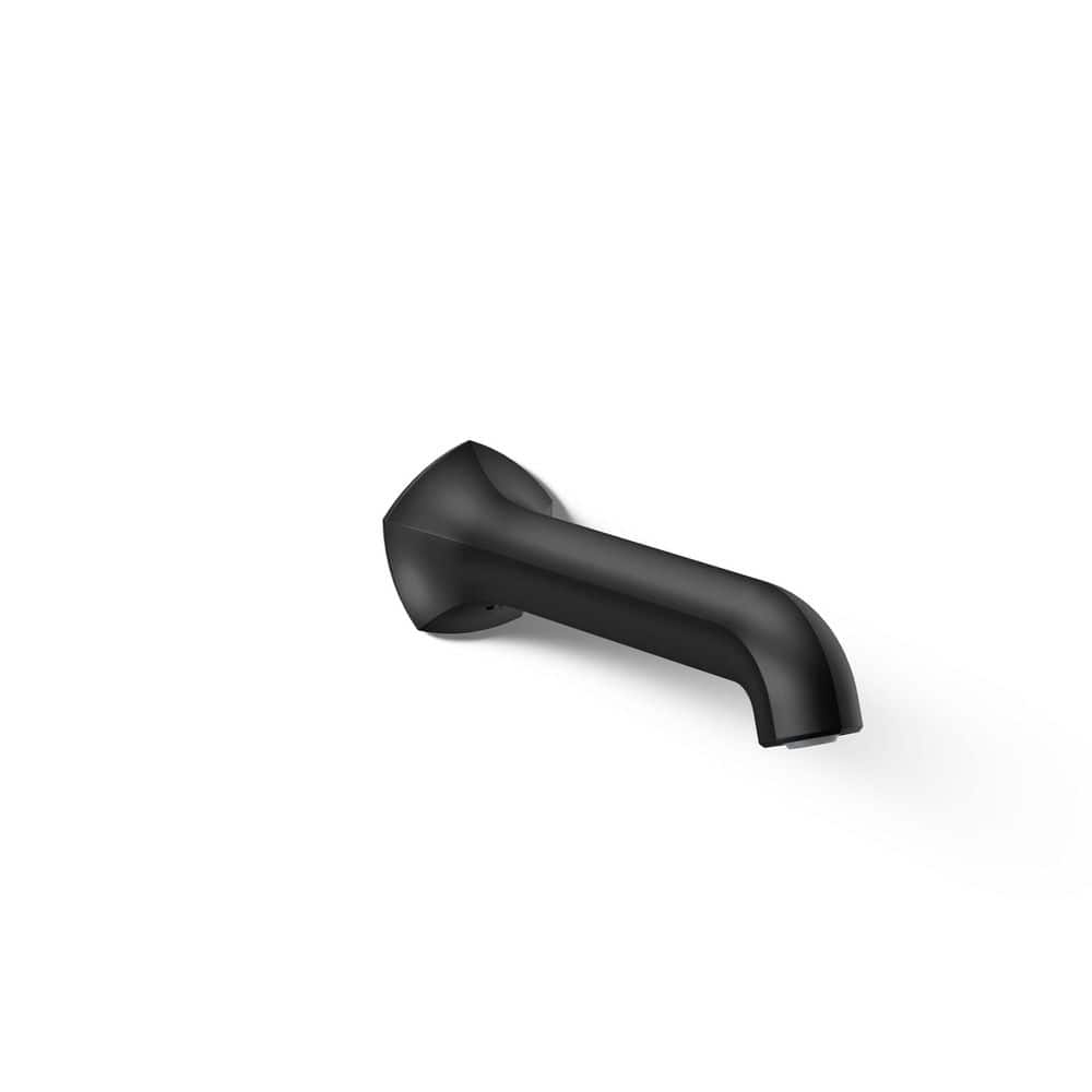 Occasion 8 in. Bath Spout Wall-Mount with Straight Design in Matte Black price history on PriceWatchPro