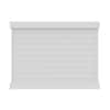 Barrette Outdoor Living Horizontal 6 ft. H x 8 ft. W White Privacy Vinyl Fence Panel (Unassembled) 73045546