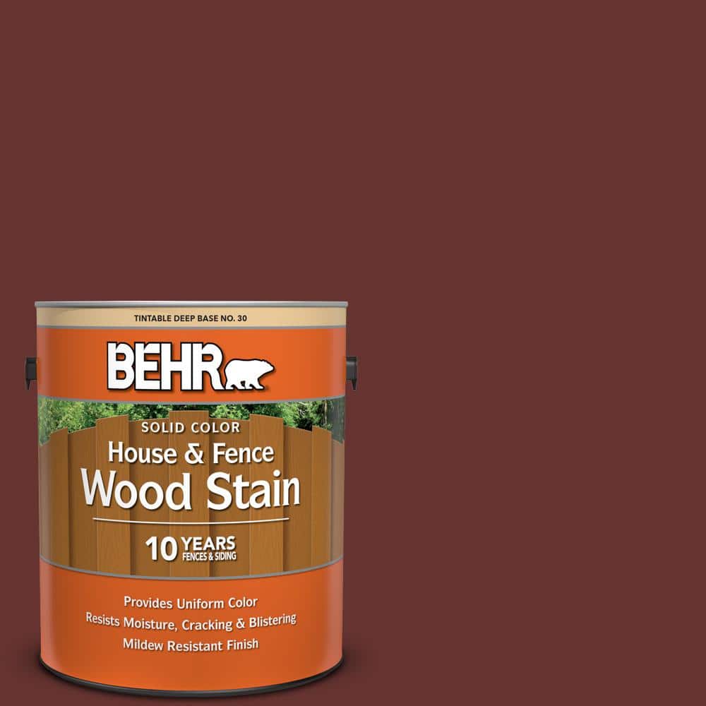 1 gal. #PPU2-01 Chipotle Paste Solid Color House and Fence Exterior Wood St