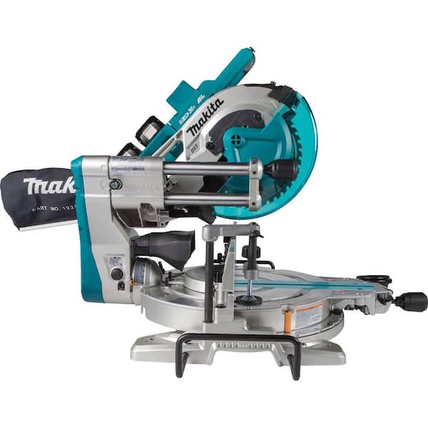 Brushless Dual-Bevel Miter Saw Kit Makita 18V X2 LXT Lith-Ion 36-Volt 12 in 