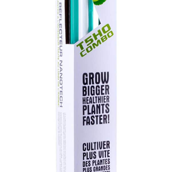 T5HO 2 ft. 24W 6400K Grow Light Combo with NanoTech T5 Reflector SL0900302 The Home Depot