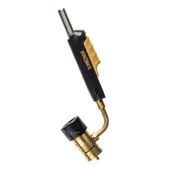 Swivel Torch with Trigger Ignition Compatible with MAP-Pro Gas and Propane Gas