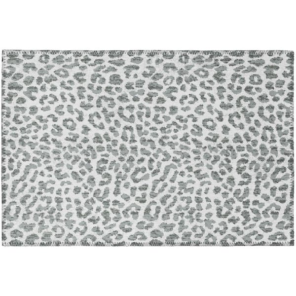 Addison Rugs Kruger Flannel 1 ft. 8 in. x 2 ft. 6 in. Animal Print Accent Rug